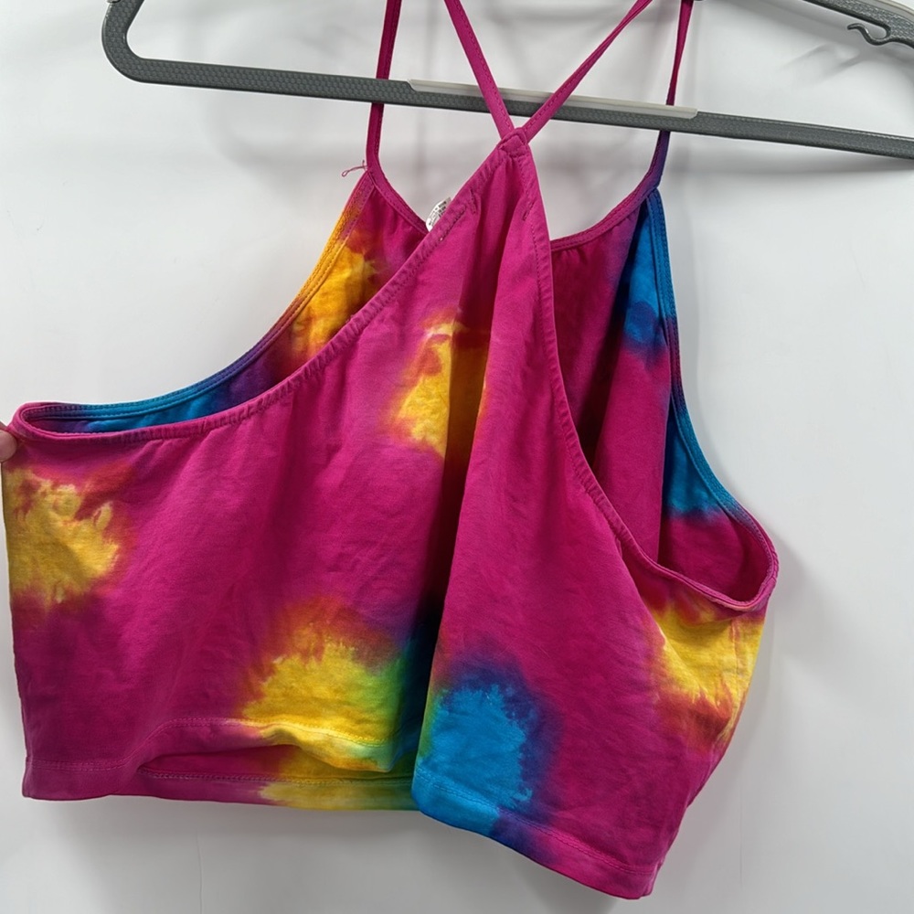 Sold❌❌❌Earthbound tie dye mushroom crop top - Picture 4 of 4